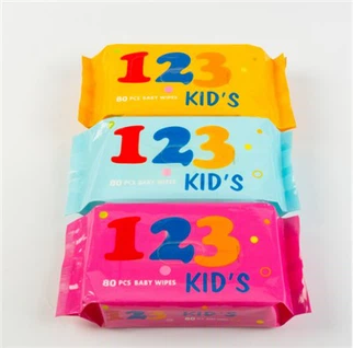 Campione gratuito Prodotti per bambini Salviettine umidificate Produttori di salviettine umidificate professionali in Cina